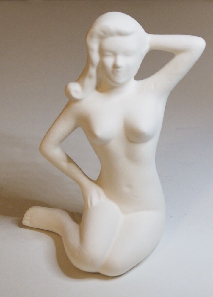 Sitting Nude Ready To Paint Ceramic Bisque U Paint