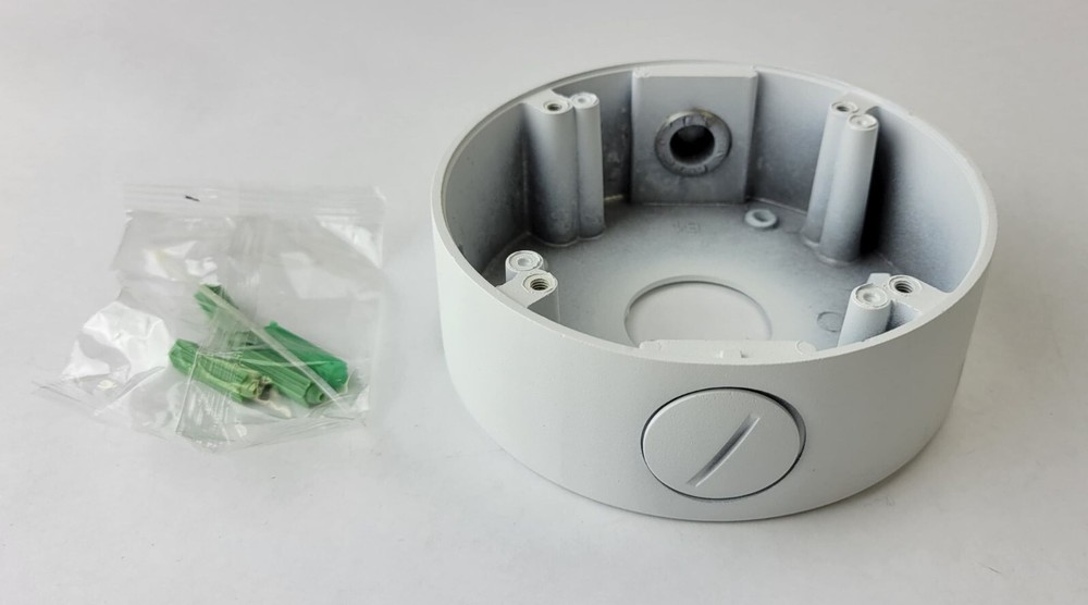 InstallerCCTV 4.675 in Camera Base Junction Outlet Box for Security CCTV Camera