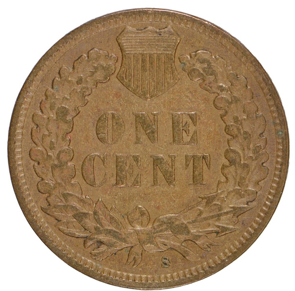 1908-S Indian Head Cent ~ VF/XF