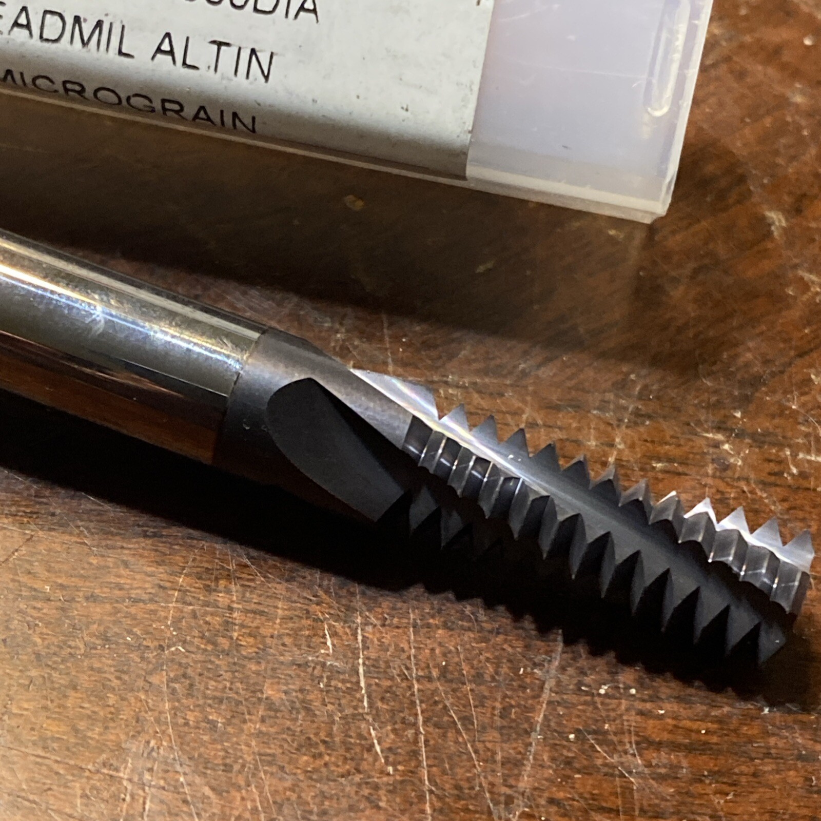 ATNH Solid Carbide Thread Mill 1/2-13 .350 Dia ALTiN USA (D6)