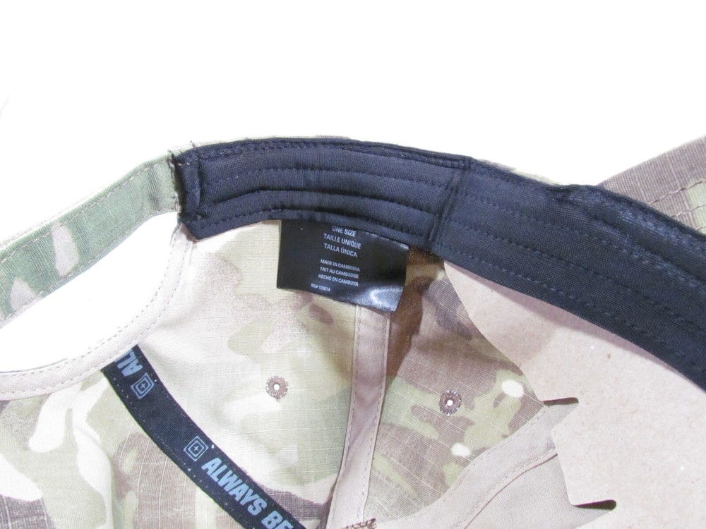 Authentic NEW USAF Combat Diver OCP Velcro® Patch on 5.11 Multicam Cap 4E3