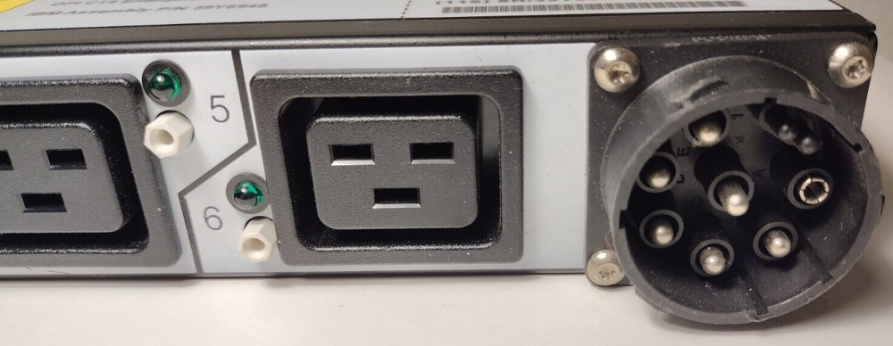 IBM Power Distribution Rack Mount Strip & Dell High Leakage Current (UNTESTED)