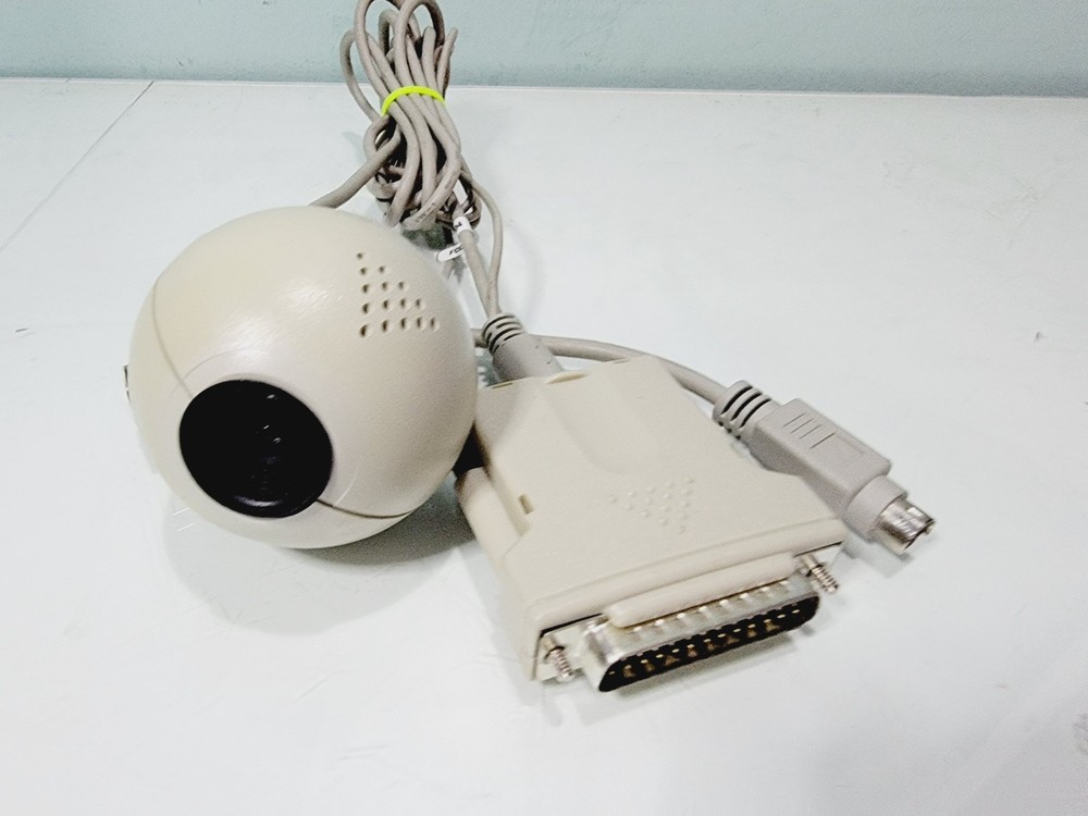Connectix QuickCam Parallel Port Webcam – Early PC/Mac Camera 1990s
