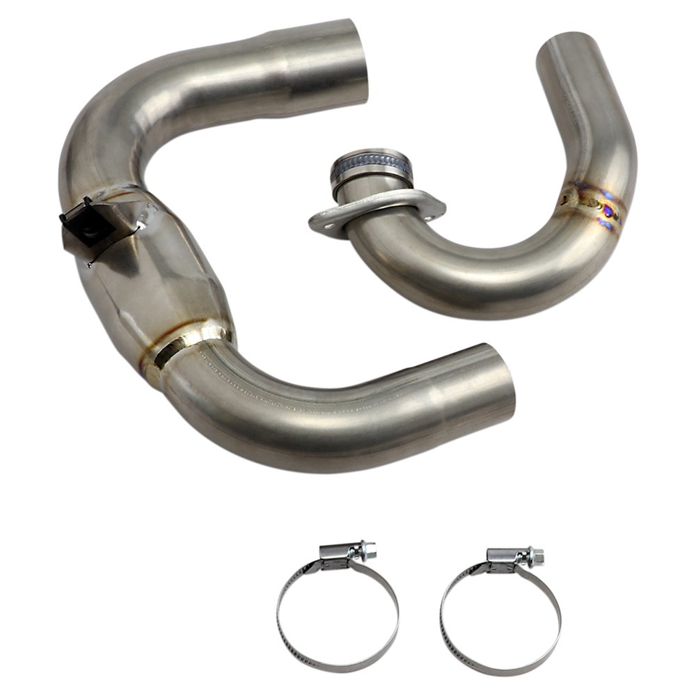 FMF Racing MegaBomb Header with Midpipe - Titanium - 044450