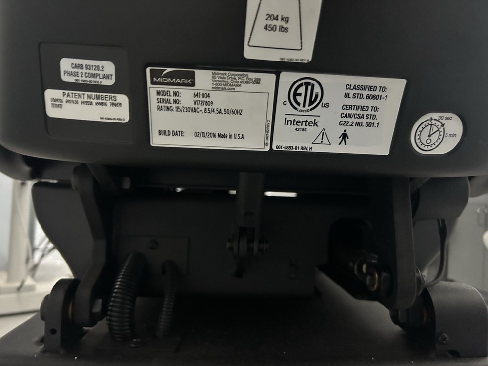Midmark 641 Rotational Base