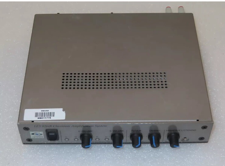 Lightspeed LES-820iR Infrared Wireless Microphone & Receiver Amplifier Complete