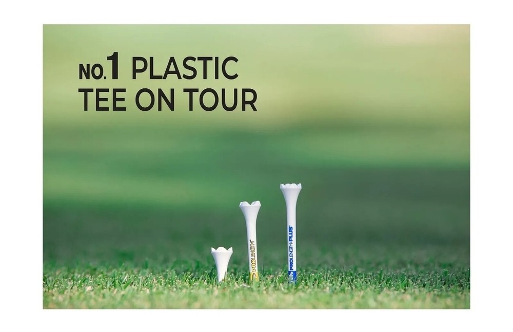 Pride Performance Professional Tee System Plastic Golf Tees (30 Count) , Yell...