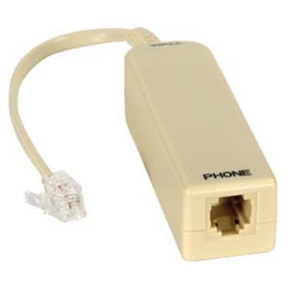 DSL Phone Line Filter Adapter Cable for ADSL Modem