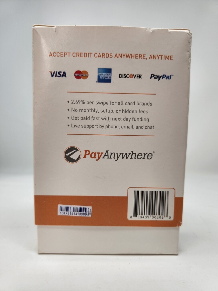 NEW PayAnywhere Credit Card Reader - IPhone, iPad & Android