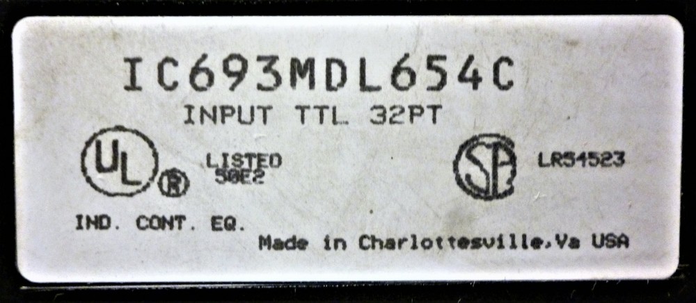 GE IC693MDL654C PLC Input Module