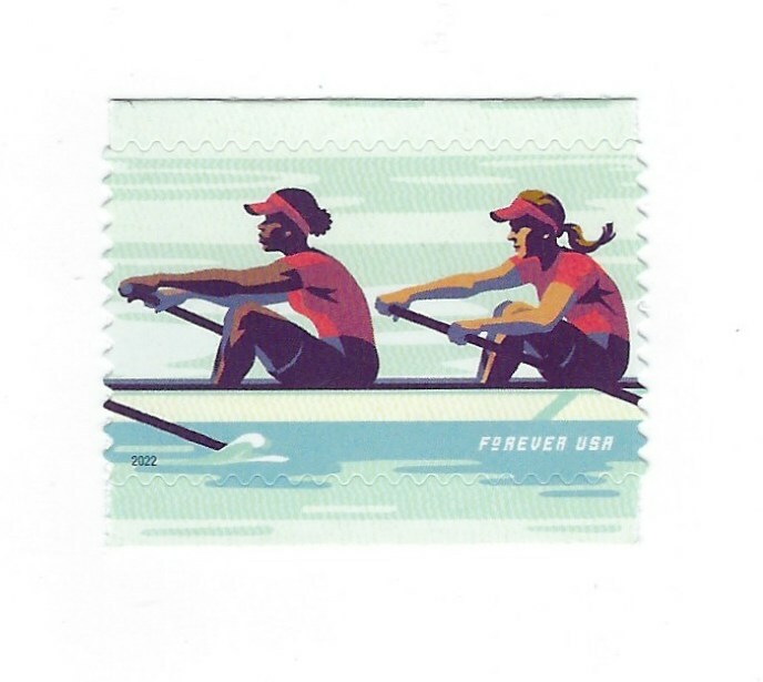 STAMP US SCOTT 5695 "Women's Rowing" FOREVER 2022 MNH