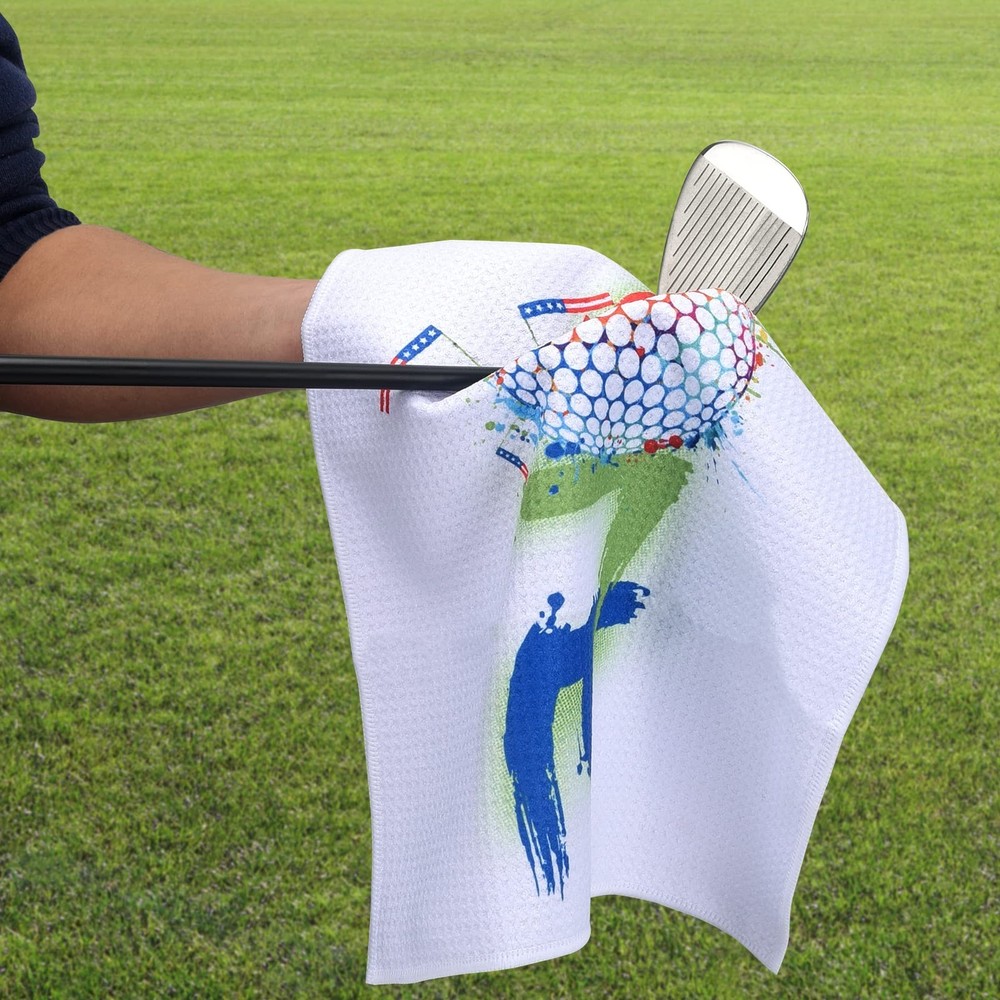 ZZHAO Golf Towel | Super Absorbent Microfiber Towels | Lightweight, Scratch-R...