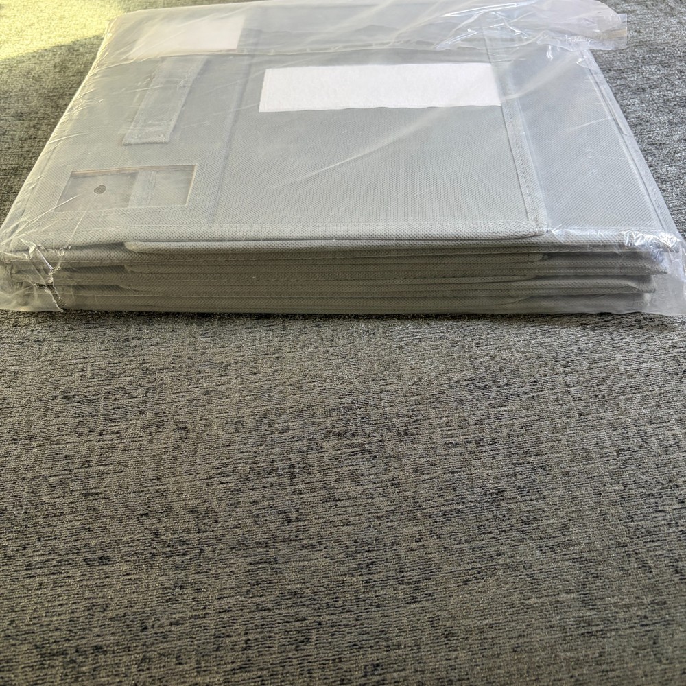 4 Pack Bed Sheet Close Organizers Gray