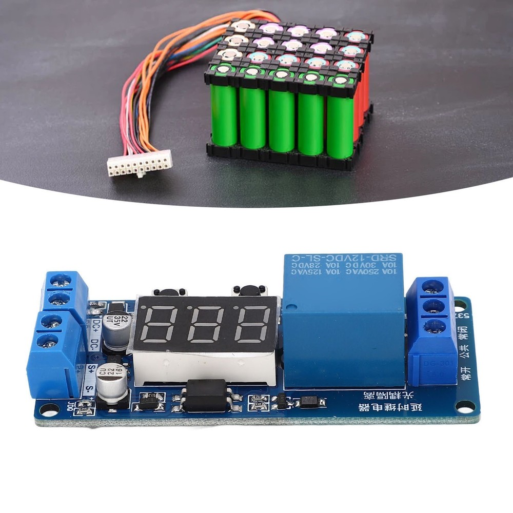 Time Delay Relay Module 12VDC Switching Controller Board Electrical Timer