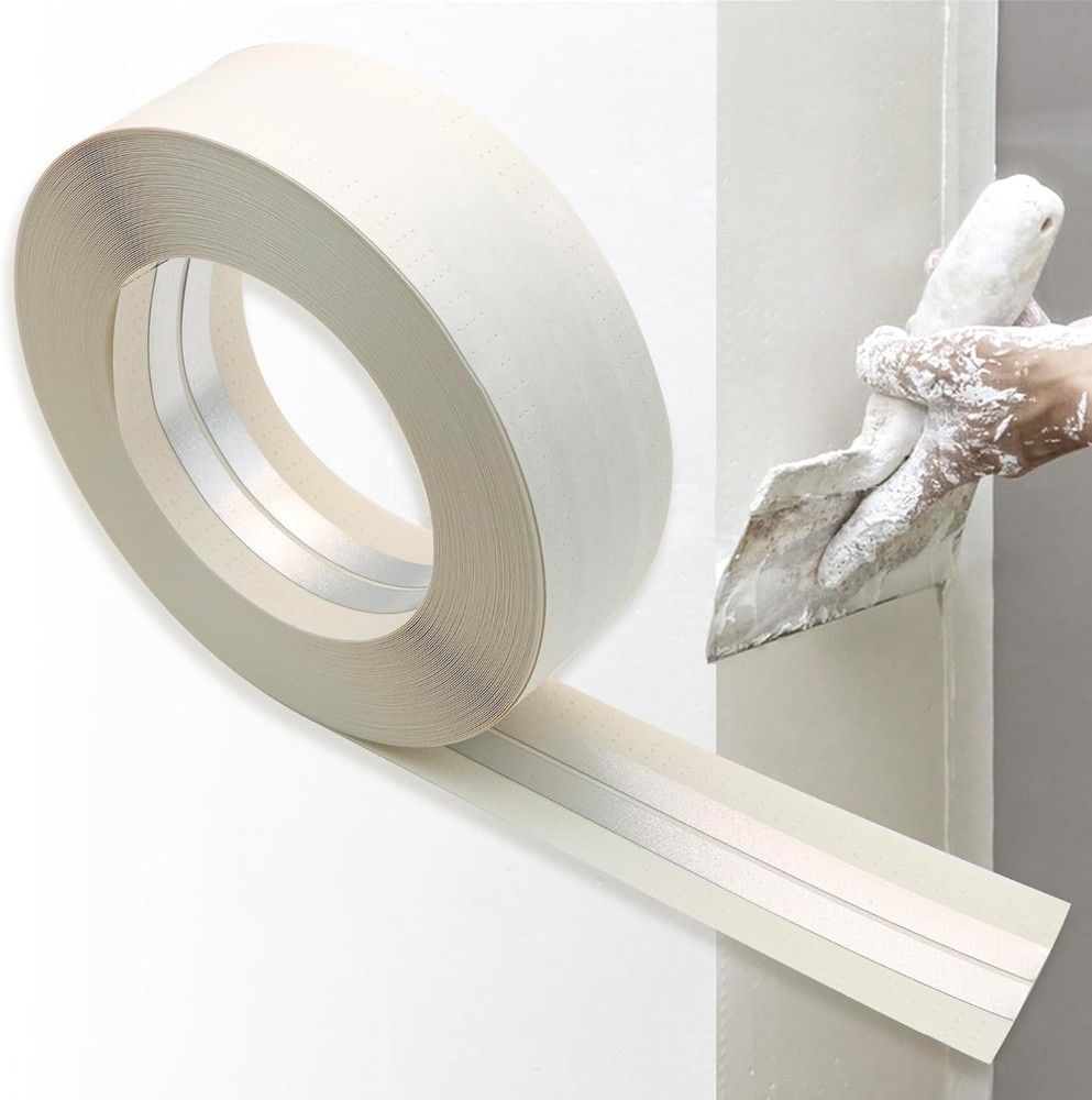 Reinforced 100 Ft Drywall Corner Tape - Easy Application, No Adhesive Side