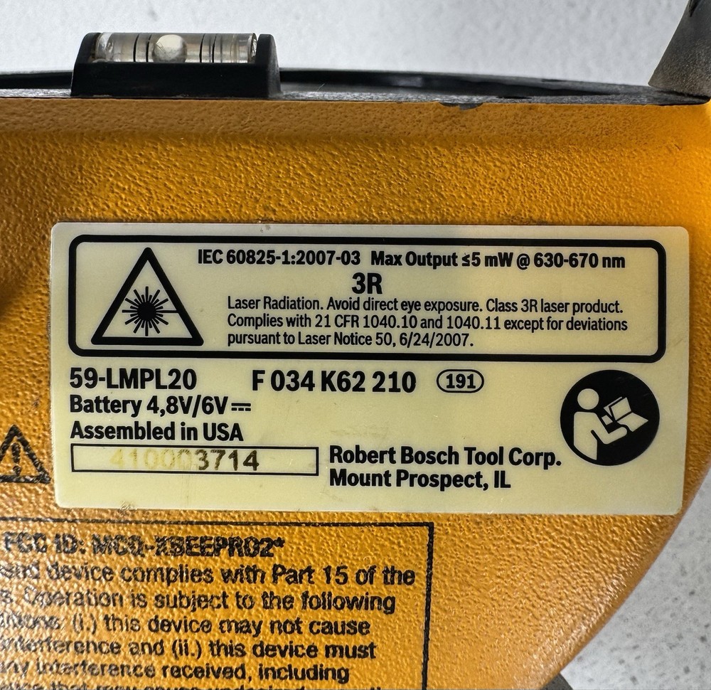 CST/Berger LMPL20 Pipe Laser Great Shape!!
