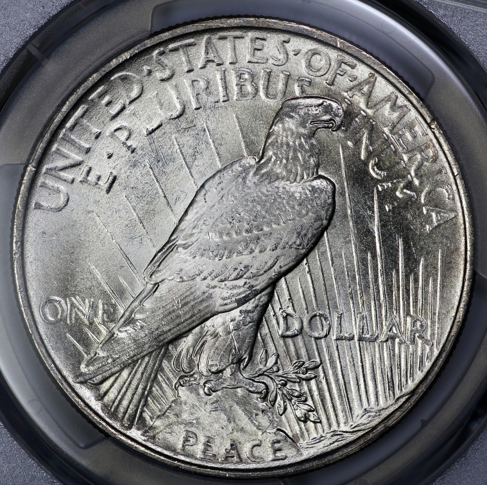 1924 Peace Silver $1 Dollar PCGS MS 63