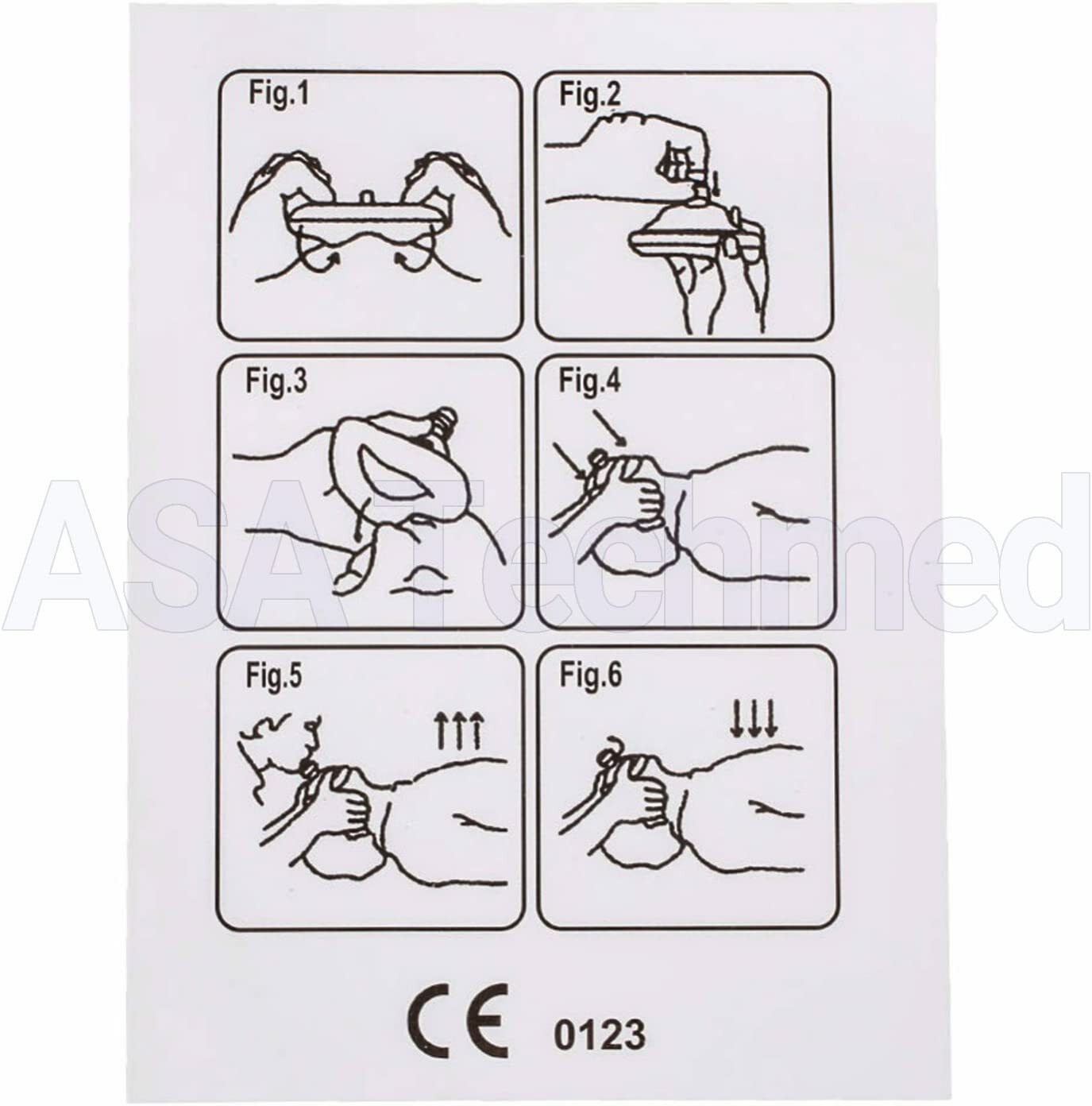 CPR Mask with One-Way Valve - First Aid Face Shield - With Bonus Pocket CPR Mask