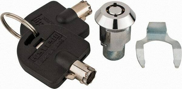 Kennedy 80403 Steel Tubular Lock/Key Set For Roller Cabinets & Tool Boxes