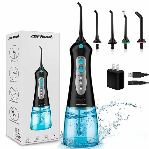 Cordless Water Flosser Dental Oral Irrigator Travel Teeth Cleaner Floss Pick NEW
