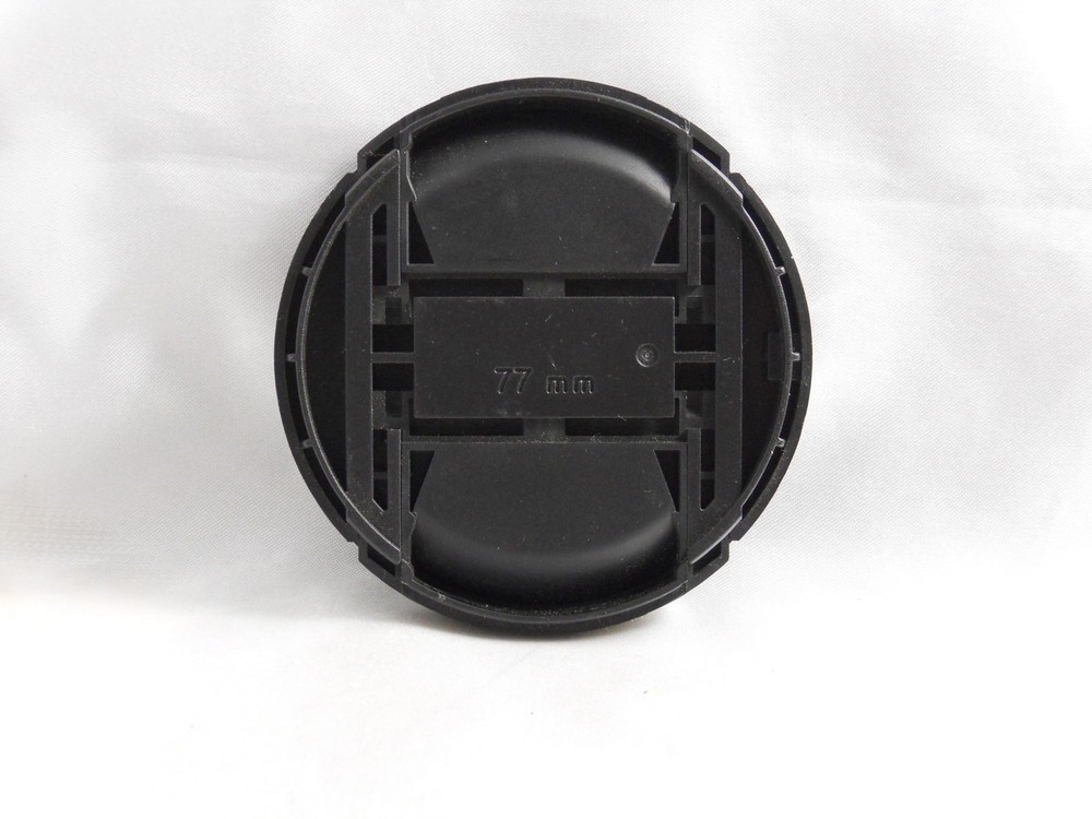 Plastic snap on 77mm Front Lens Cap - new