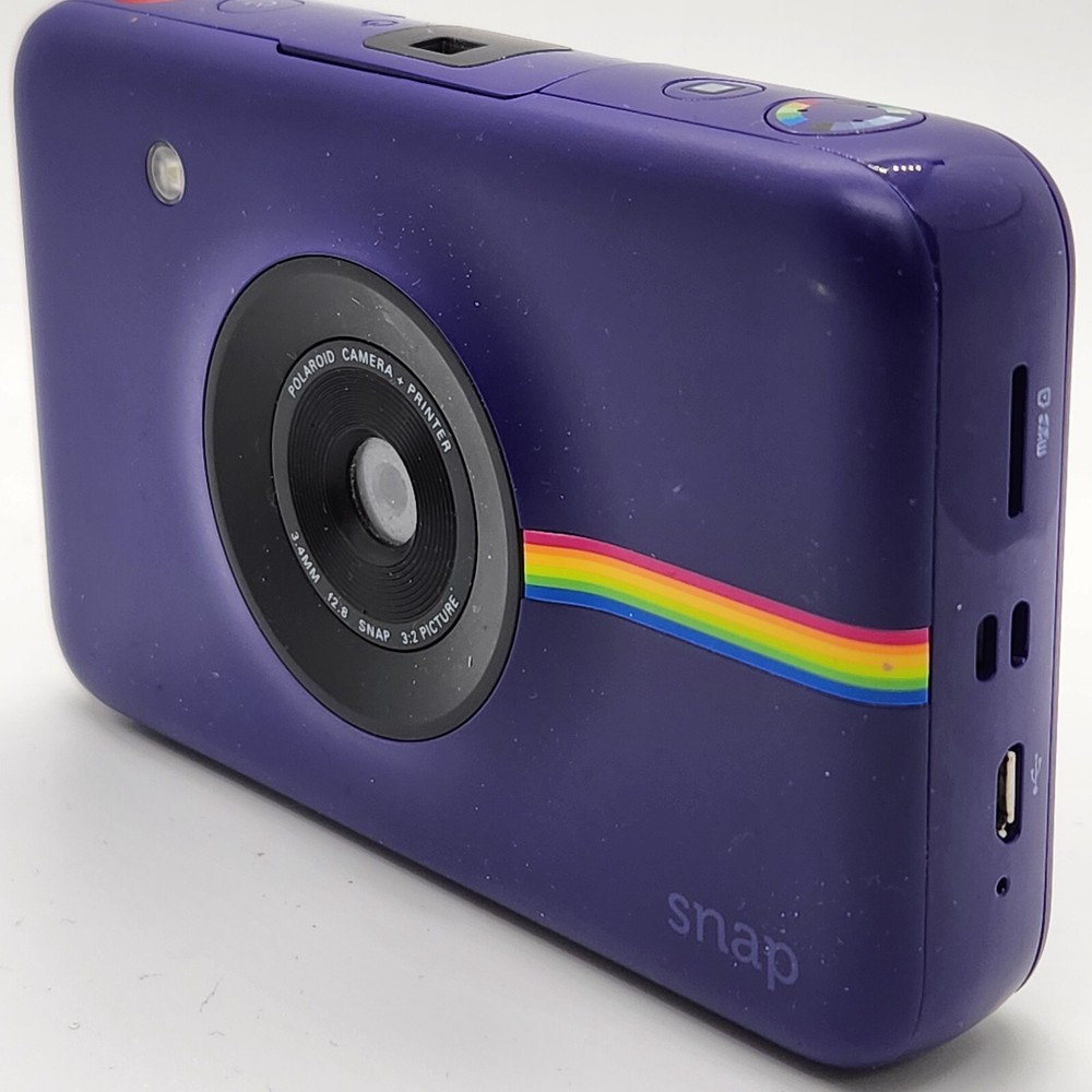 Polaroid Snap Instant Digital Camera w built-in printer READ