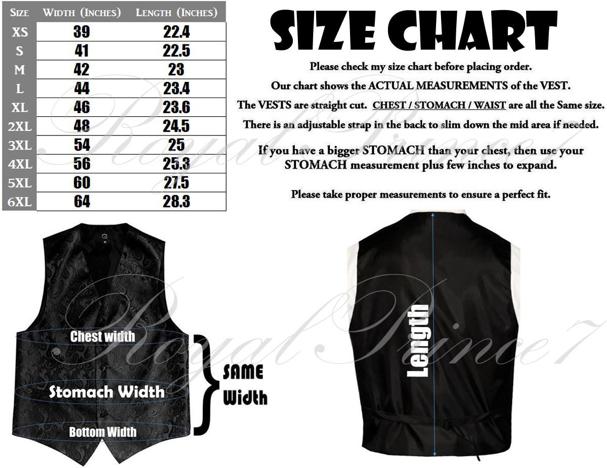 New Style Men's Paisley Dress Vest and Neck Tie Hankie Set For Suit or Tuxedo