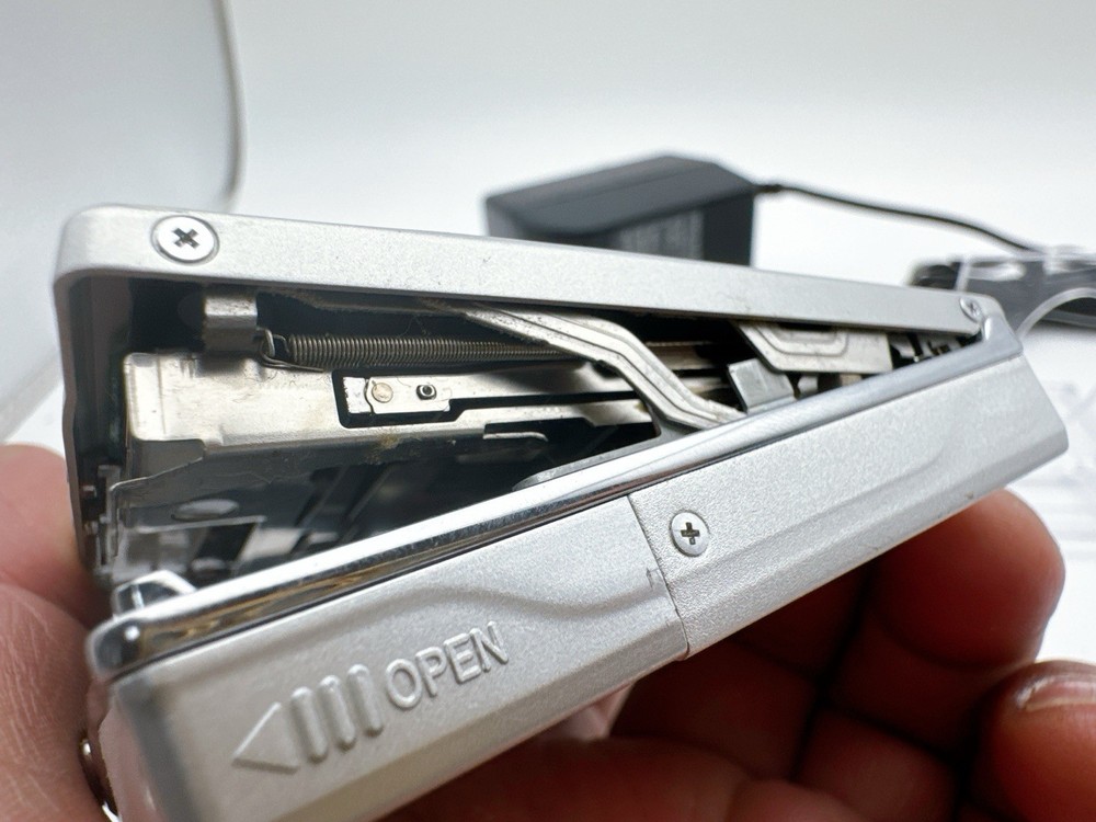 Sharp MD-MT770 Silver MiniDisc MDLP Recorder Player Remote Dock Tested