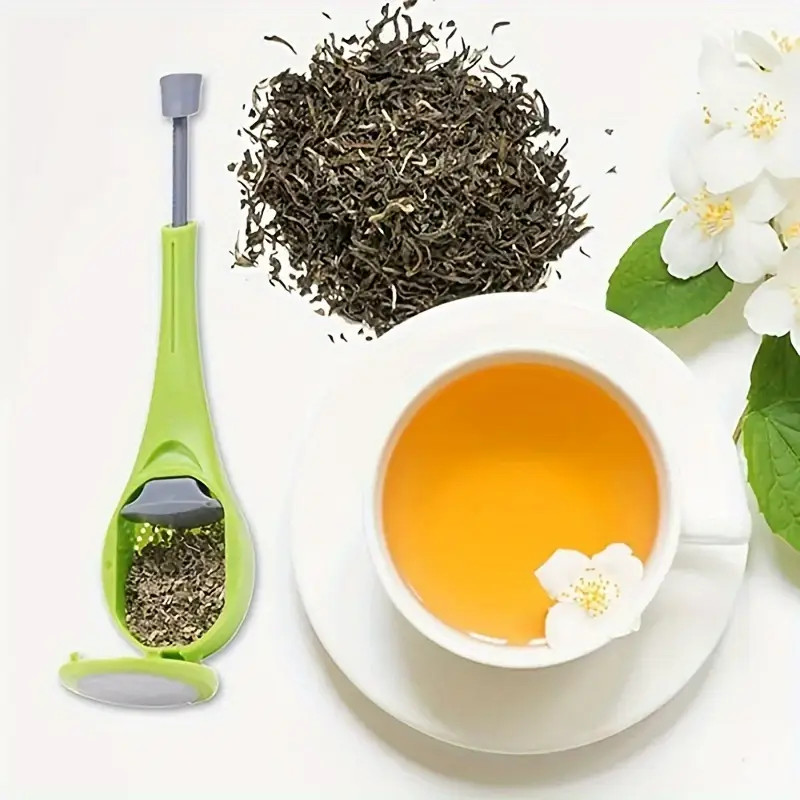 Silicone Tea Infuser Strainer – Loose Leaf Steeper & Herbal Spice Infusion Tool