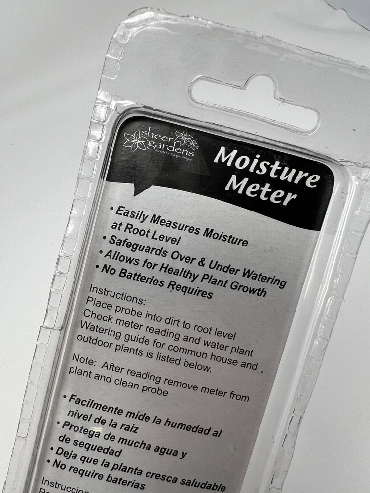 Sheer Gardens MM00100 Moisture Meter NEW