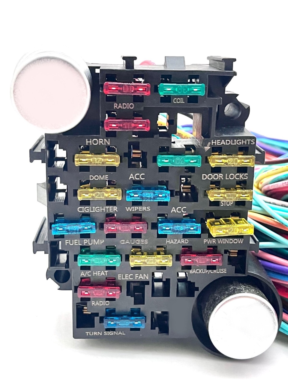 Universal 21 Circuit Wiring Harness Chevy Mopar Ford Hot Rods Extra Long Wires