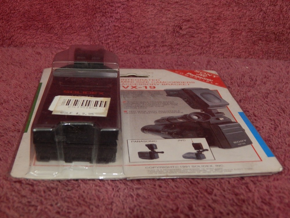 Solidex Mini Size Camcorder Accessory Bracket VX-19