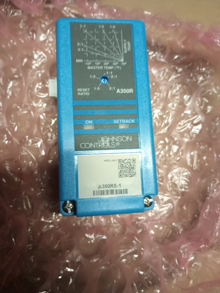 JOHNSON CONTROLS A350RS-1C ELECTRONIC TEMPERATURE RESET CONTROL