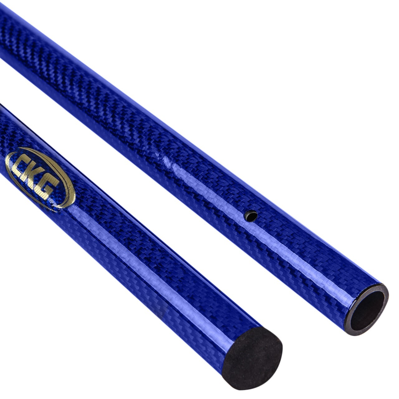 CKG 3K Carbon Fiber Travel Sand Scoop Shovel Handle Universal Pole Blue