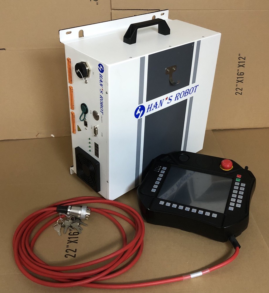 Han's Elfin Robot HMRC-06-05-MK2-C Computer Controller & Hauto Teaching Pendant