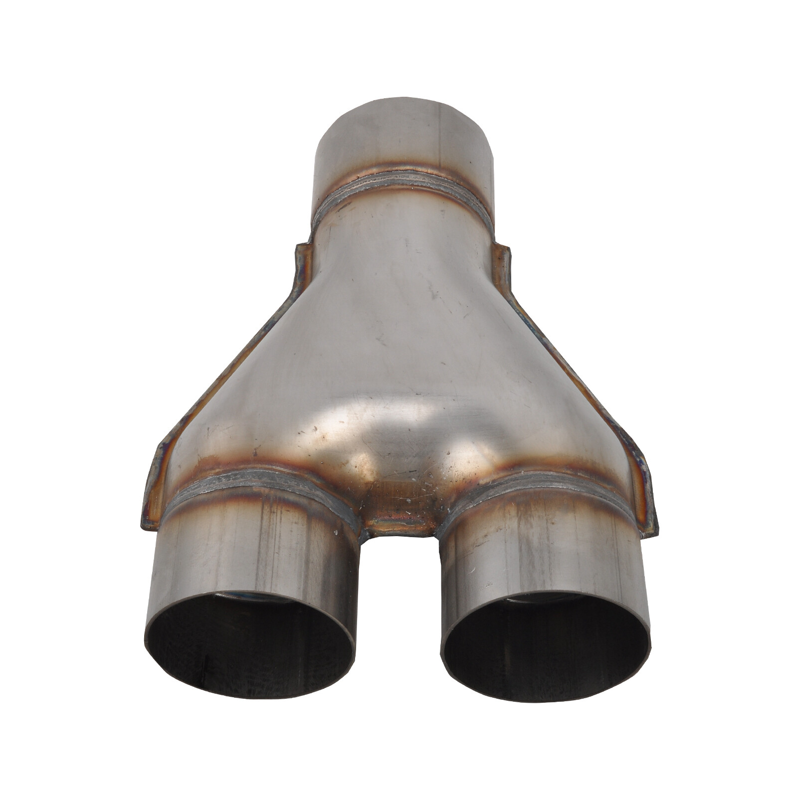 Y-Pipe Exhaust Pipe Adapter Connector 2''/2.25''/2.5''/2.75''/3''ID Single/Dual