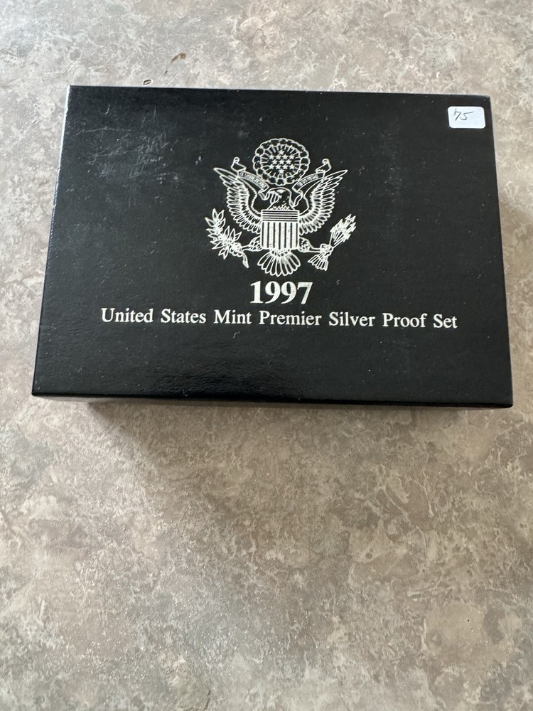 1997 S U.S. Mint Premier Silver Proof Set ~ w/OGP & COA