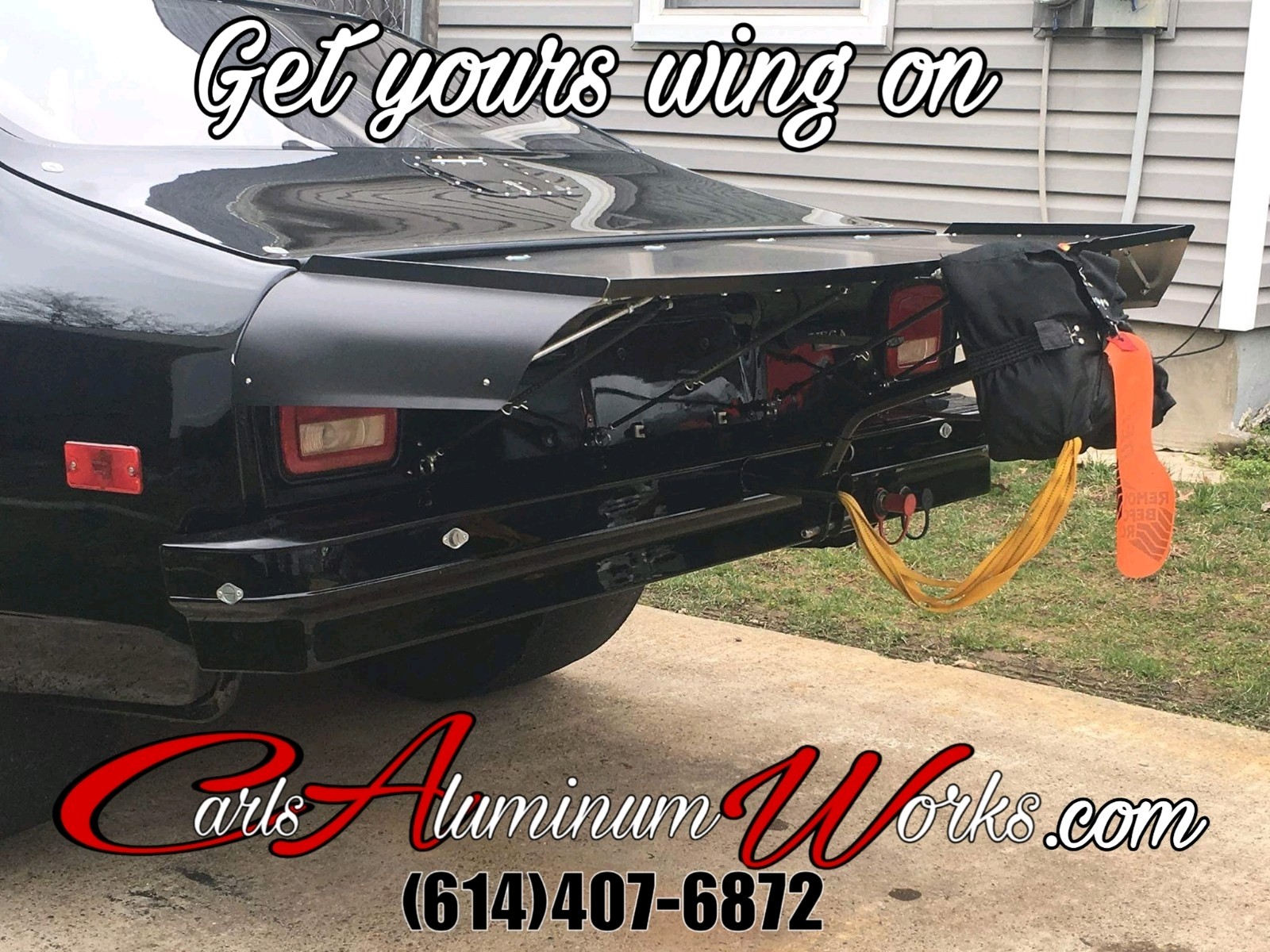 VEGA WING, 71/73 Chevy, Polish, Black, Brush, Satin Anodized finishes