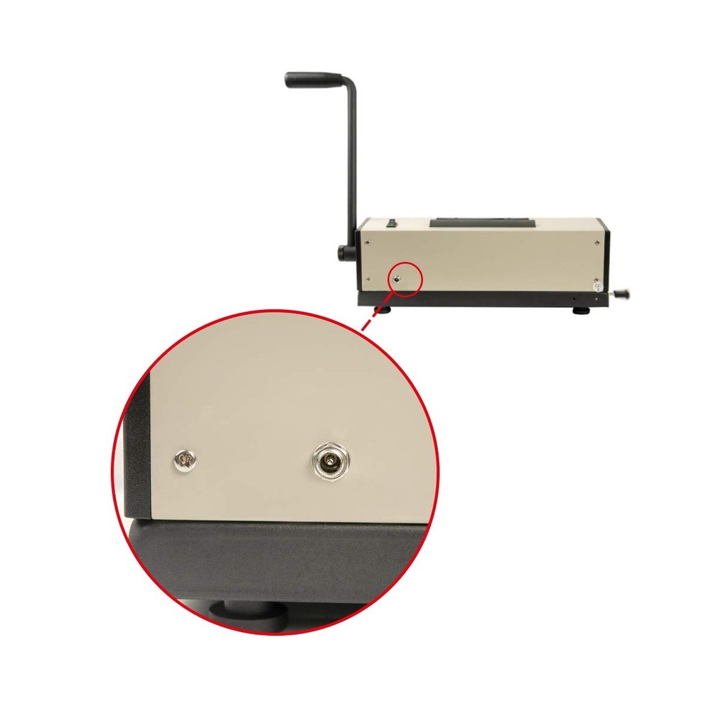 Rayson PD-1501 Coil Binding Machine with Electric Coil Inserter - Professiona...