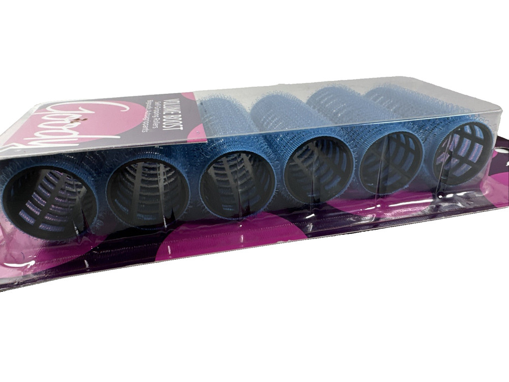 NEW Goody 6 Pk VOLUME BOOST Medium 1" Self Gripping Rollers
