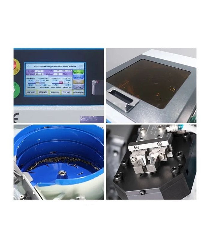 Car Turned Terminal Cable Stripping and Crimping Machine