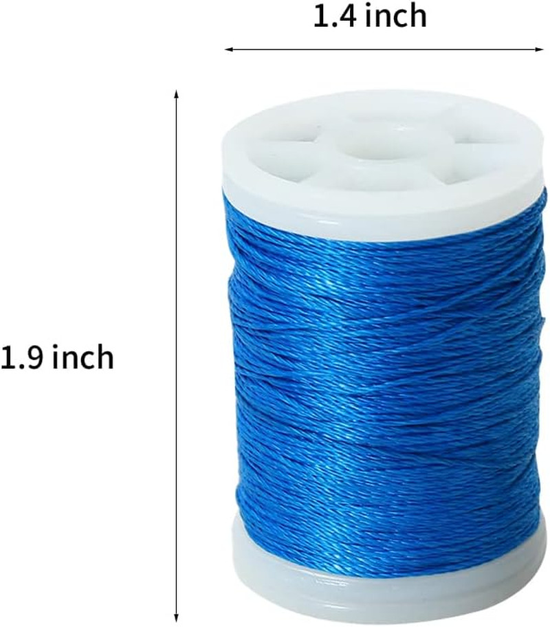 Archery Bow String Serving Thread 131 Yard/120 M Durable Nylon Bowstring Blue