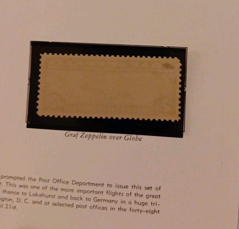 U.S. (Scott C15) Airmail, $2.60 GRAF Zeppelin, Mint-ĹH, XF Rich Blue Color !