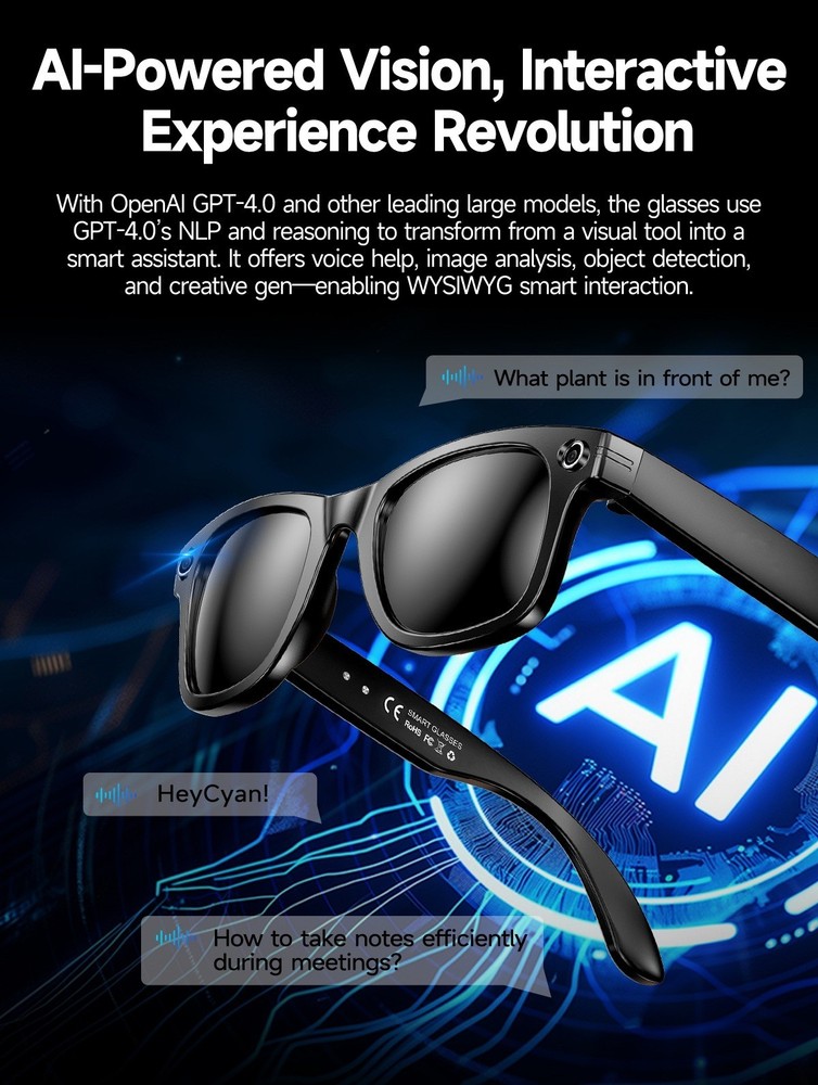 CamGo AI Smart Glasses