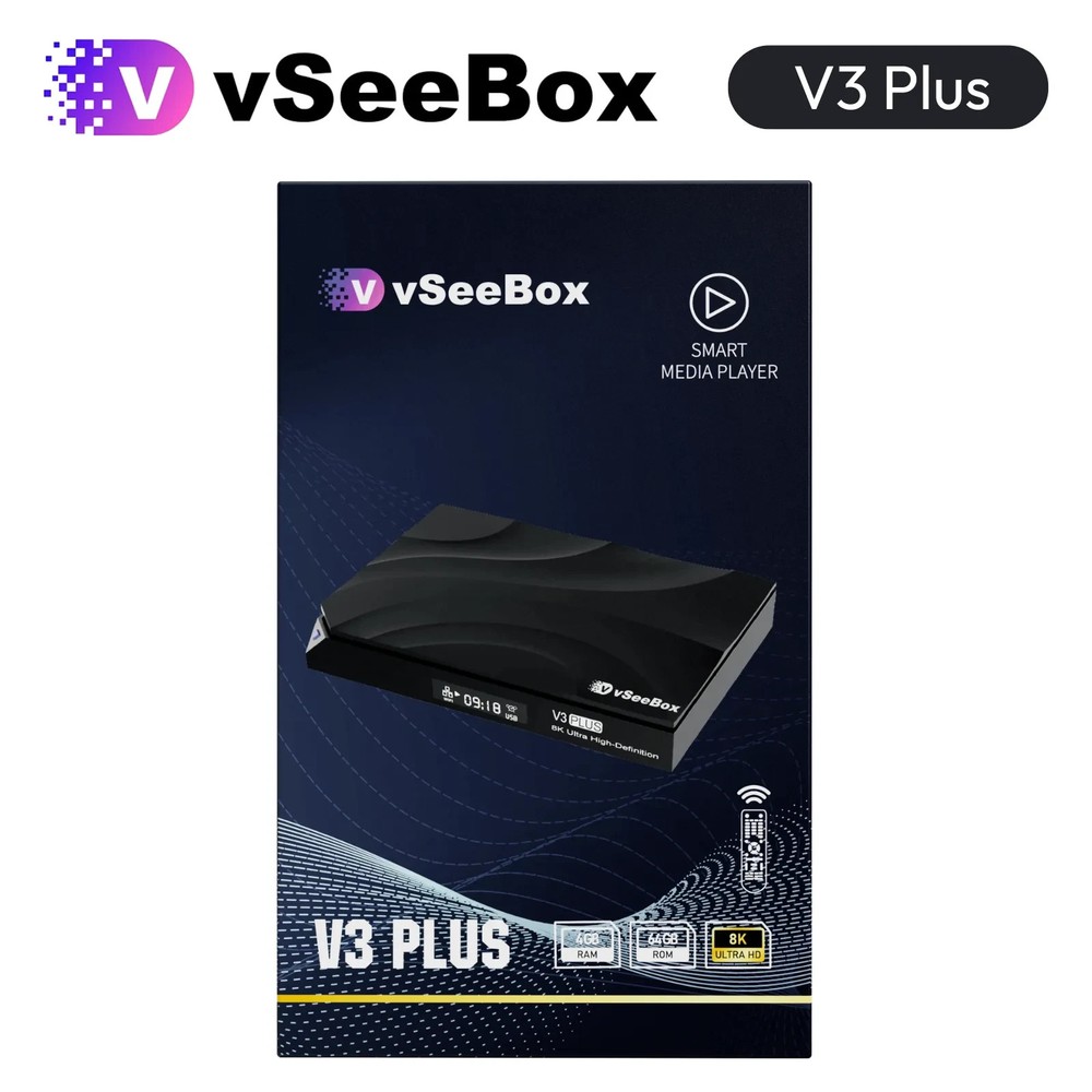 vSeeBox V3 Plus Android Streaming Media Player