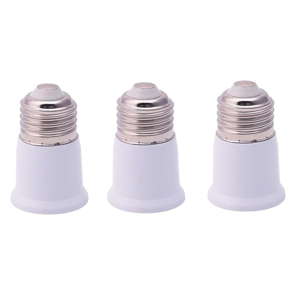 E26 Socket Extender - Standard Medium Base, 2.56 inch Extension Socket Adapte...