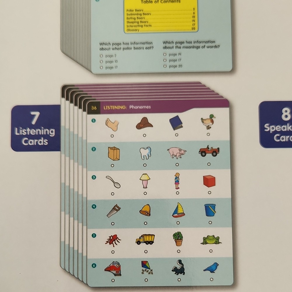 Lakeshore English Language Development Activity Cards Level 3, Grades K-2, Alph…