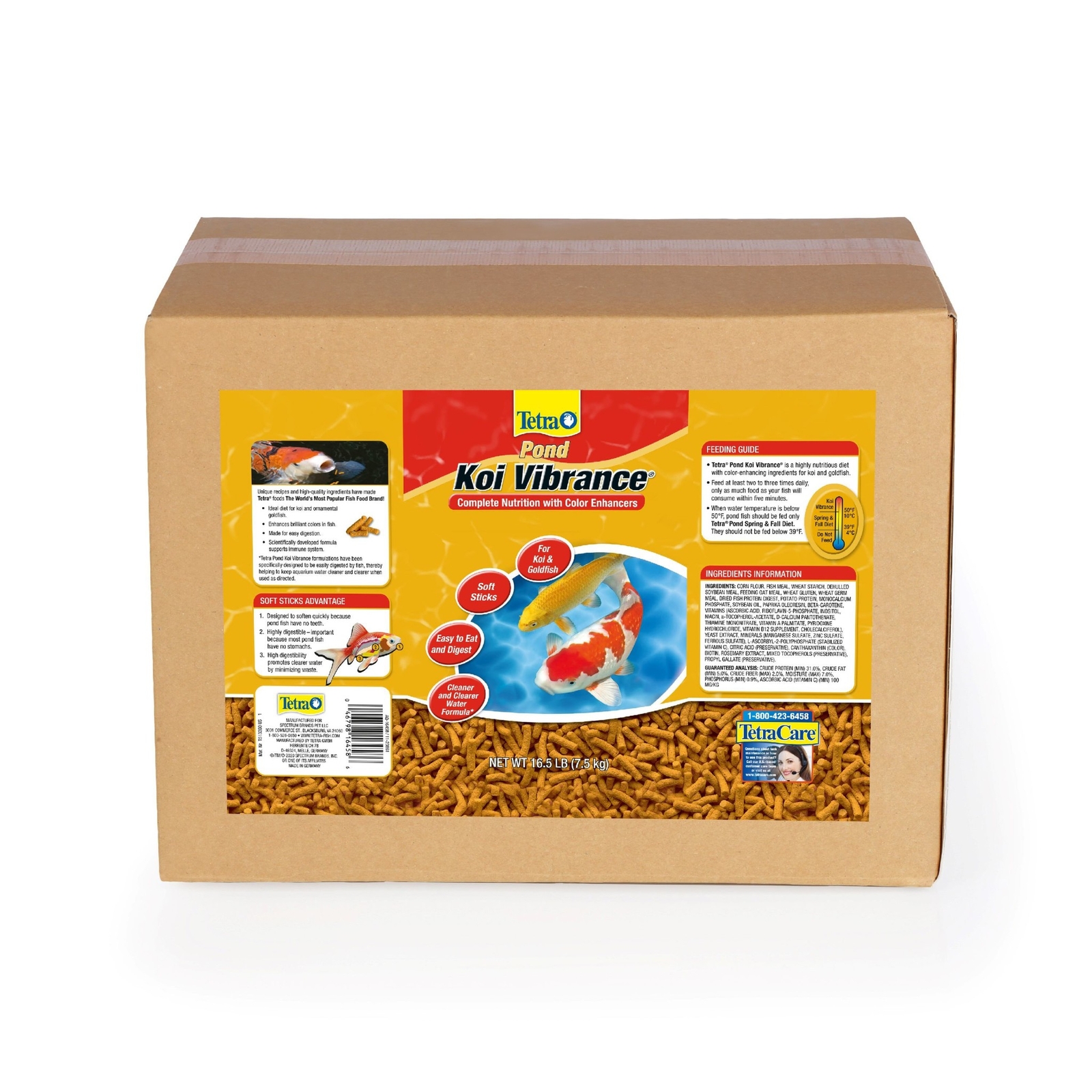 Tetra Koi Vibrance 40L Koi Food 16.5 lbs. 16458
