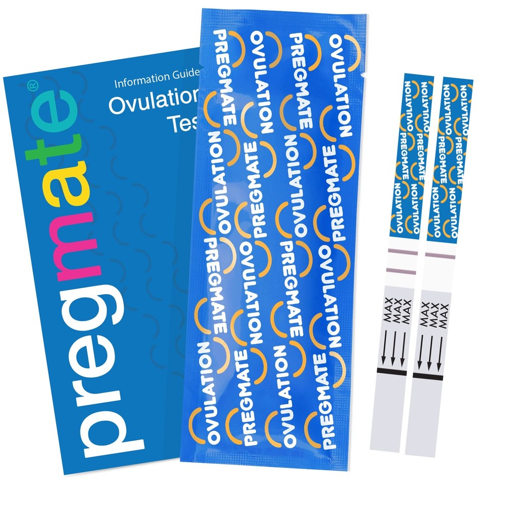 Pregmate 50 Ovulation Test Strips Predictor Kit 50 Count