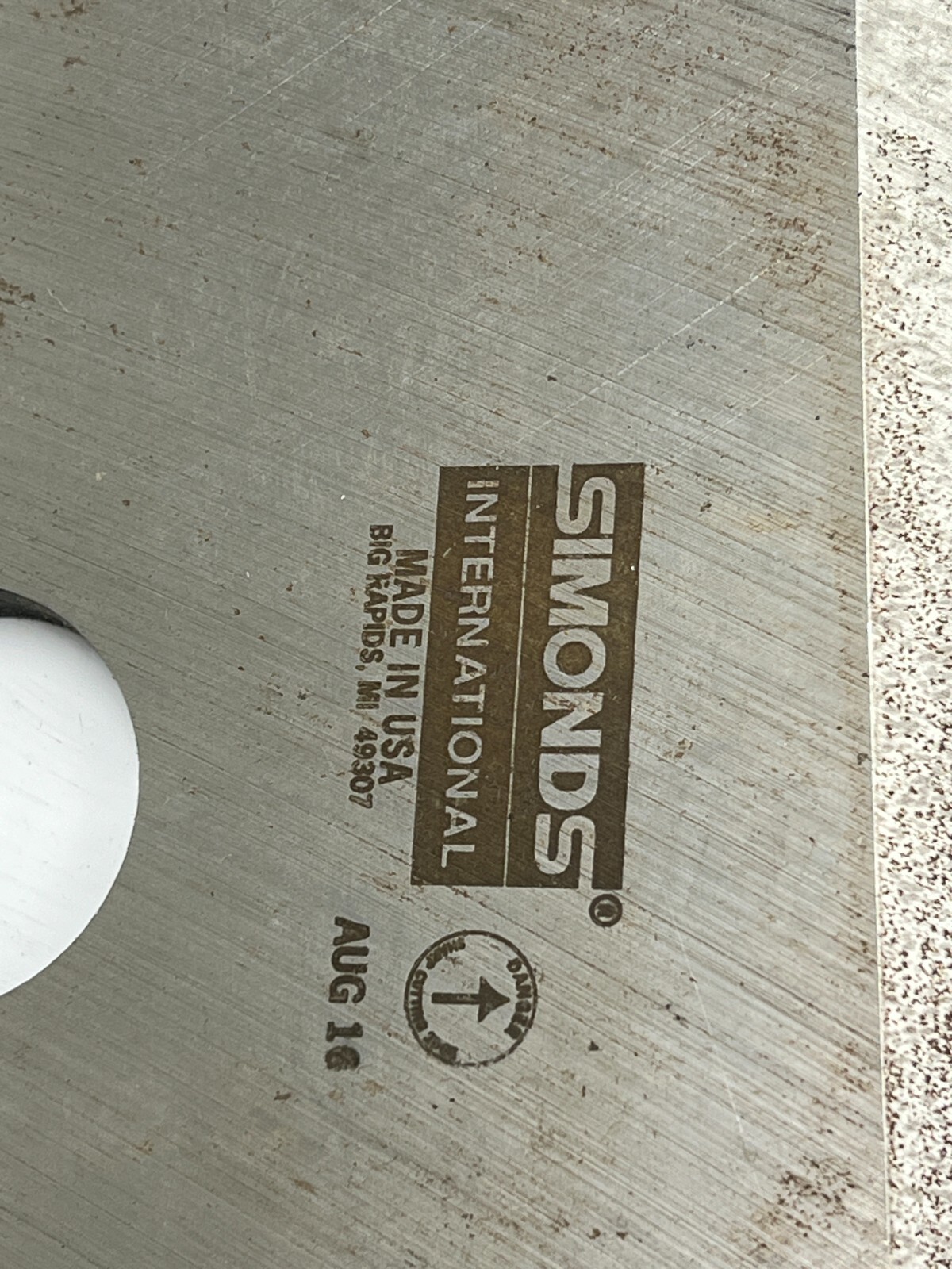 Simonds International Big Rapids Cutting Blade 14-5/8" x 4-1/8" Heavy Duty